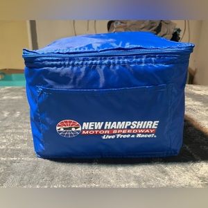 New England speedway NASCAR soft cooler
